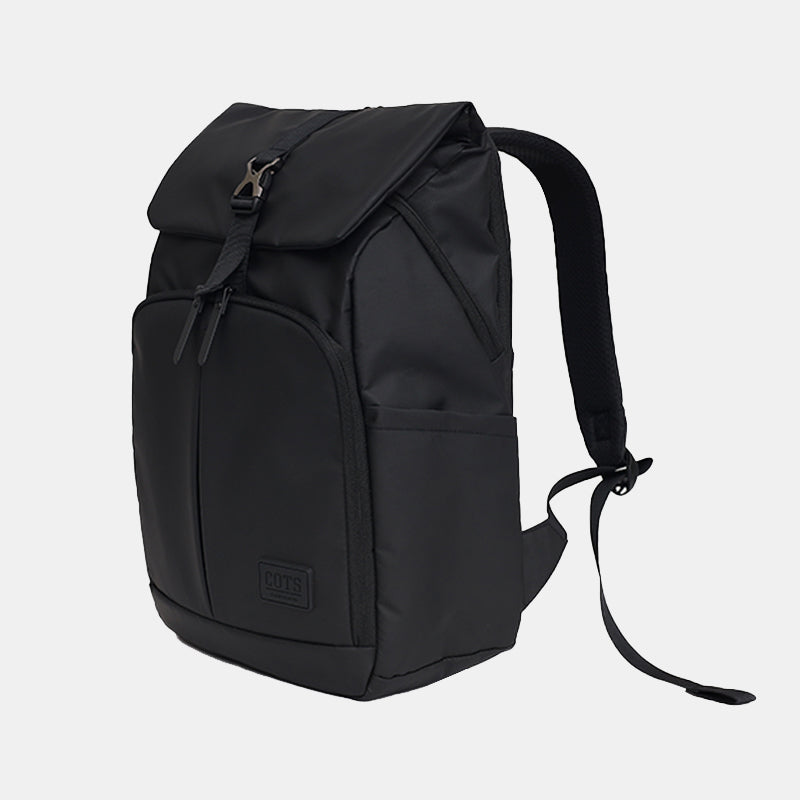 COTS urban-link minimalist water-resistant stain-proof abrasion-resistant black backpack